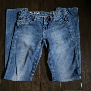 Madewell Rail Straight Denim Jeans 25 x 34